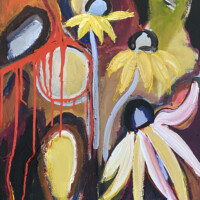 Der hvor bierne hvisker - 60x40